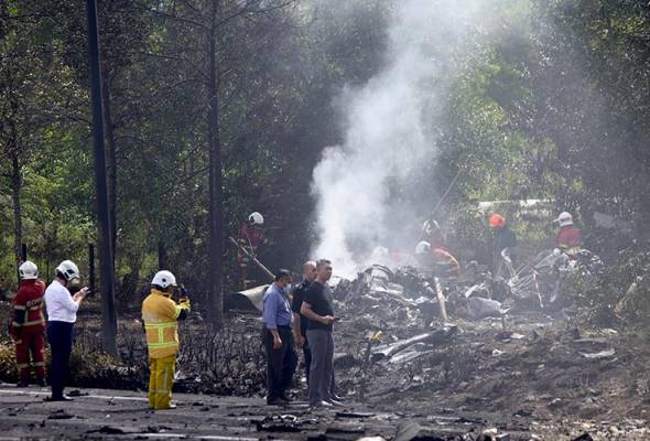 10 disah maut dalam nahas pesawat terhempas di Elmina - KP Selangor | Astro Awani